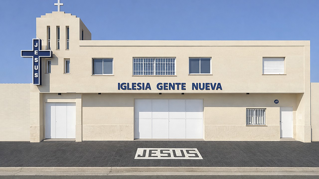 Fachada del templo de Iglesia Gente Nueva